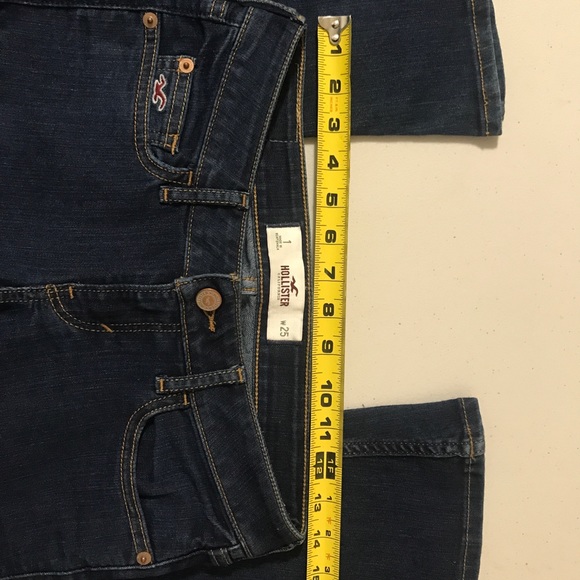 Hollister Long Flare Jeans  Sz 25 - Picture 9 of 10